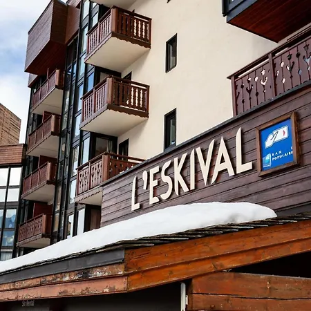 Apartmán Eskival - Eskival 35m² 4 Pers Centre Station Acces Direct Sur Les Pistes Mae-7608