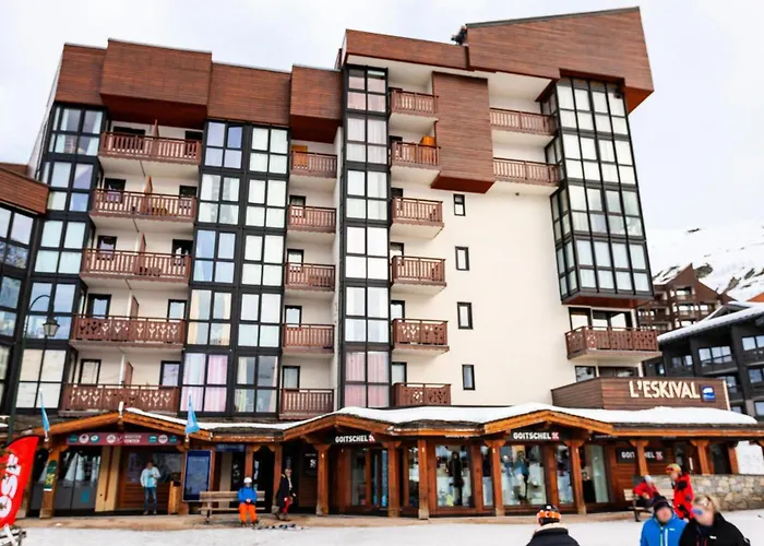 شقة Eskival - Eskival 35m² 4 Pers Centre Station Acces Direct Sur Les Pistes Mae-7608